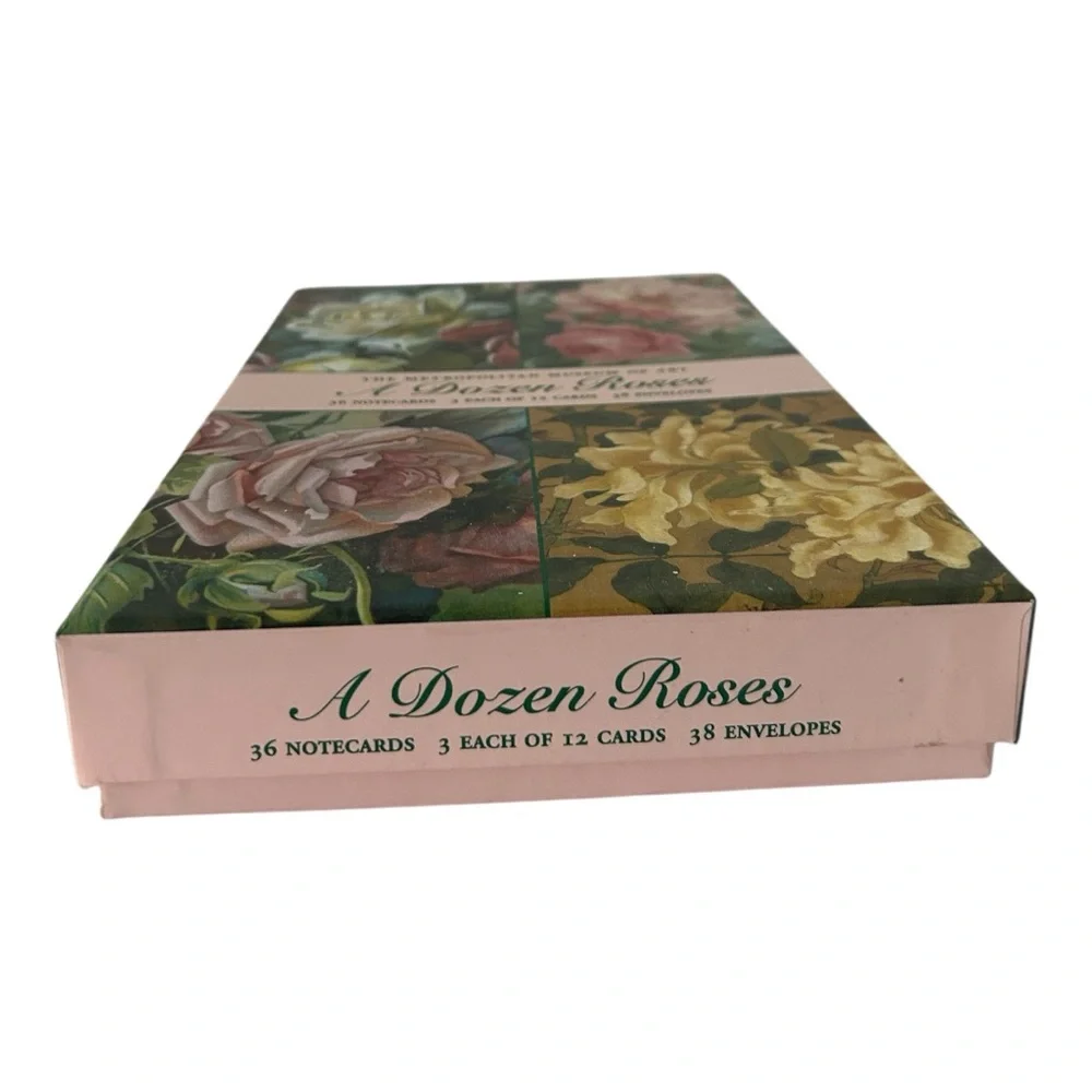 (2004) The Metropolitan Museum of Art: A Dozen Roses - Card & Envelope Set - NIB